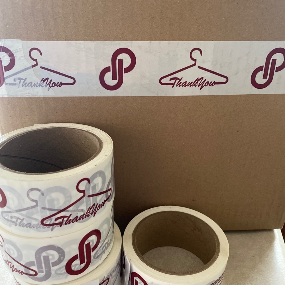 Poshmark/Thank-You Shipping Packaging Tape 4 rolls - Picture 5 of 8
